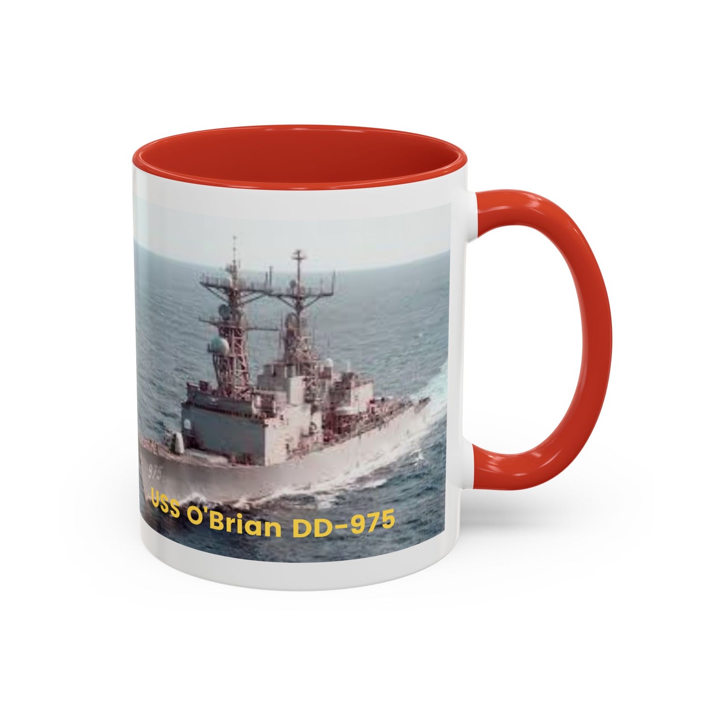 USS O'Brian DD-975 Navy POD Smileandlaughtees Accent Coffee Mug (11, 15oz)