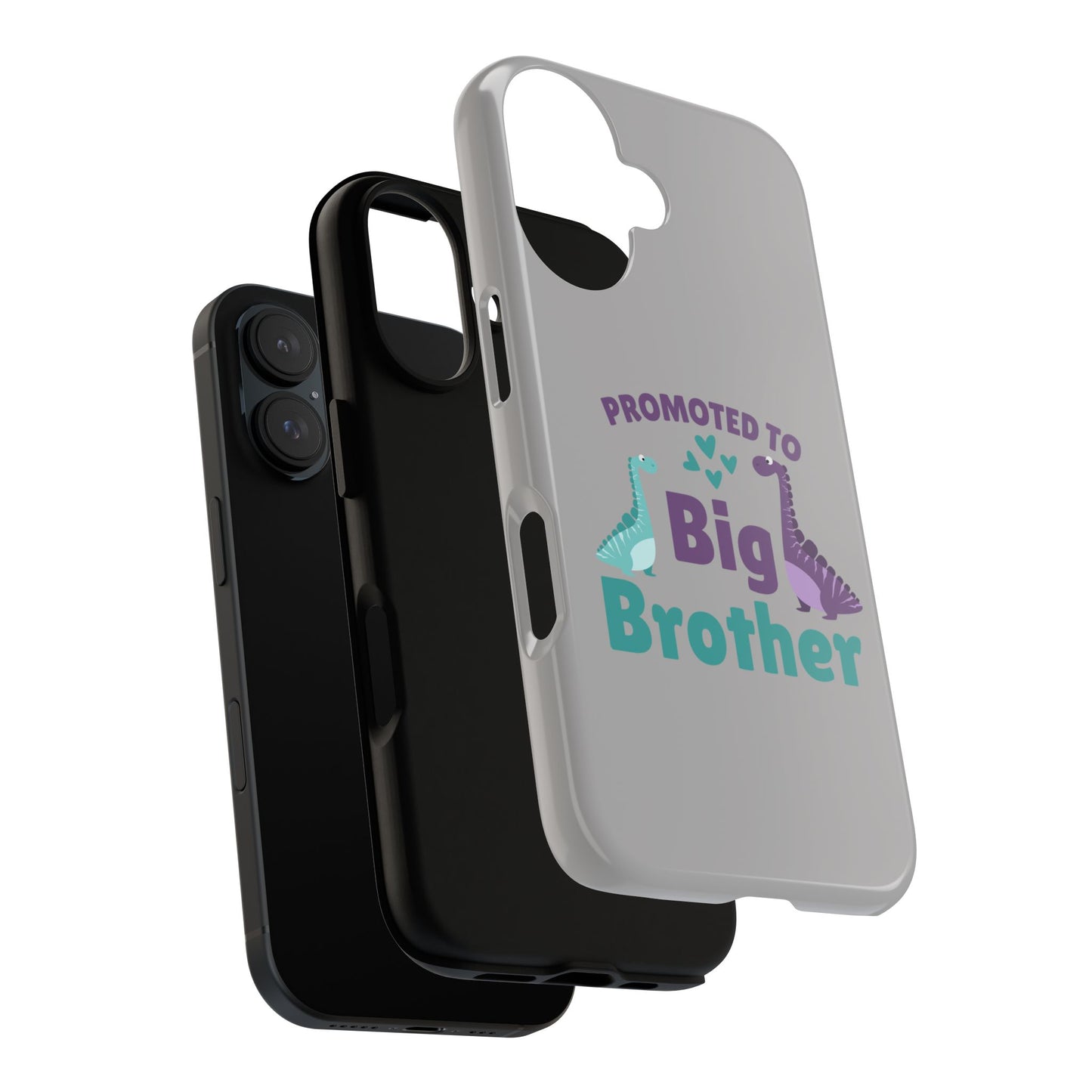 Promoted To Big Brother SmileandLaughTees Tough Phone Case