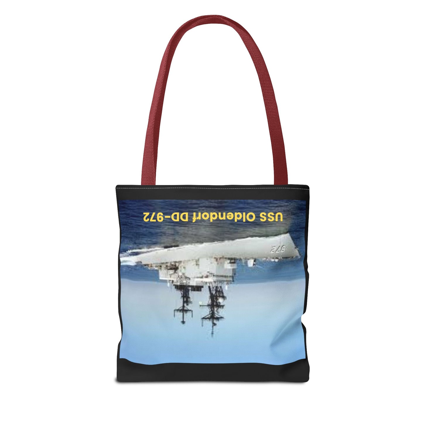 USS John Young DD-973 Navy POD Smileandlaughtees Tote Bag (AOP)