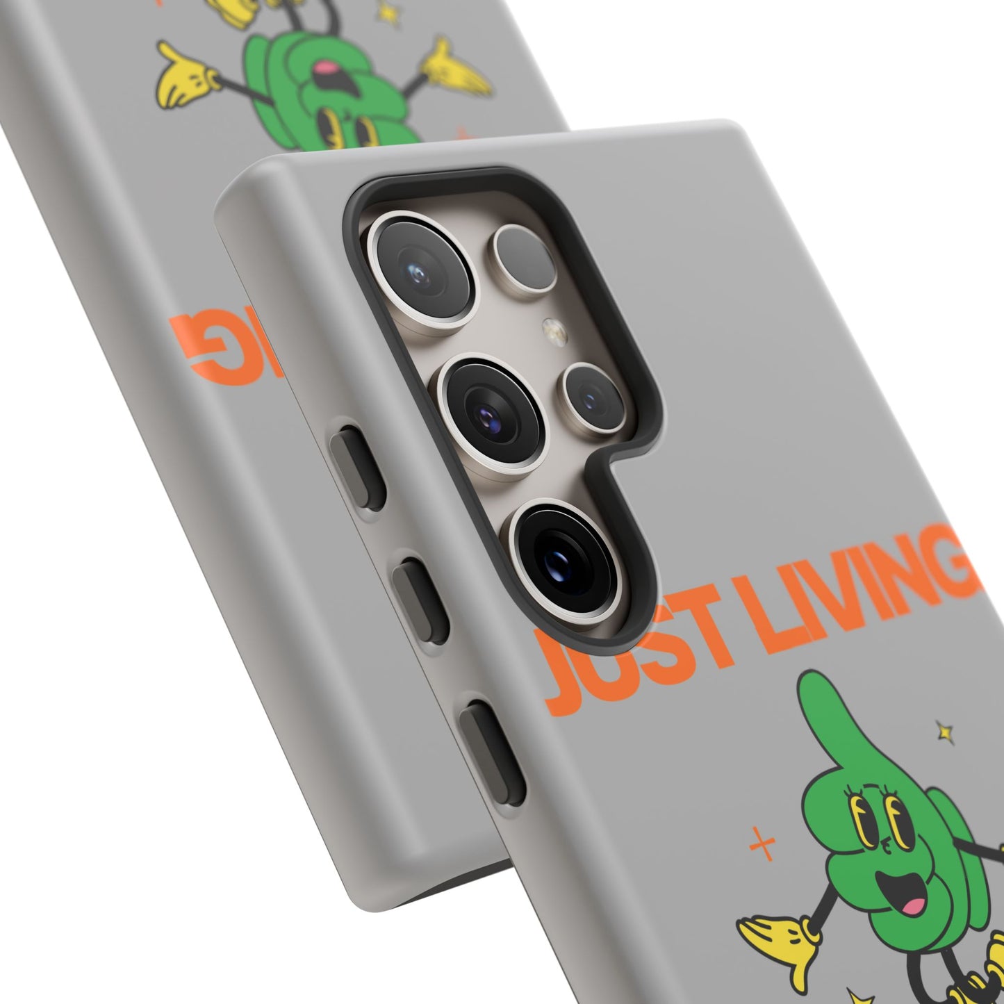 Just Living My Life SmileandLaughTees Tough Phone Case