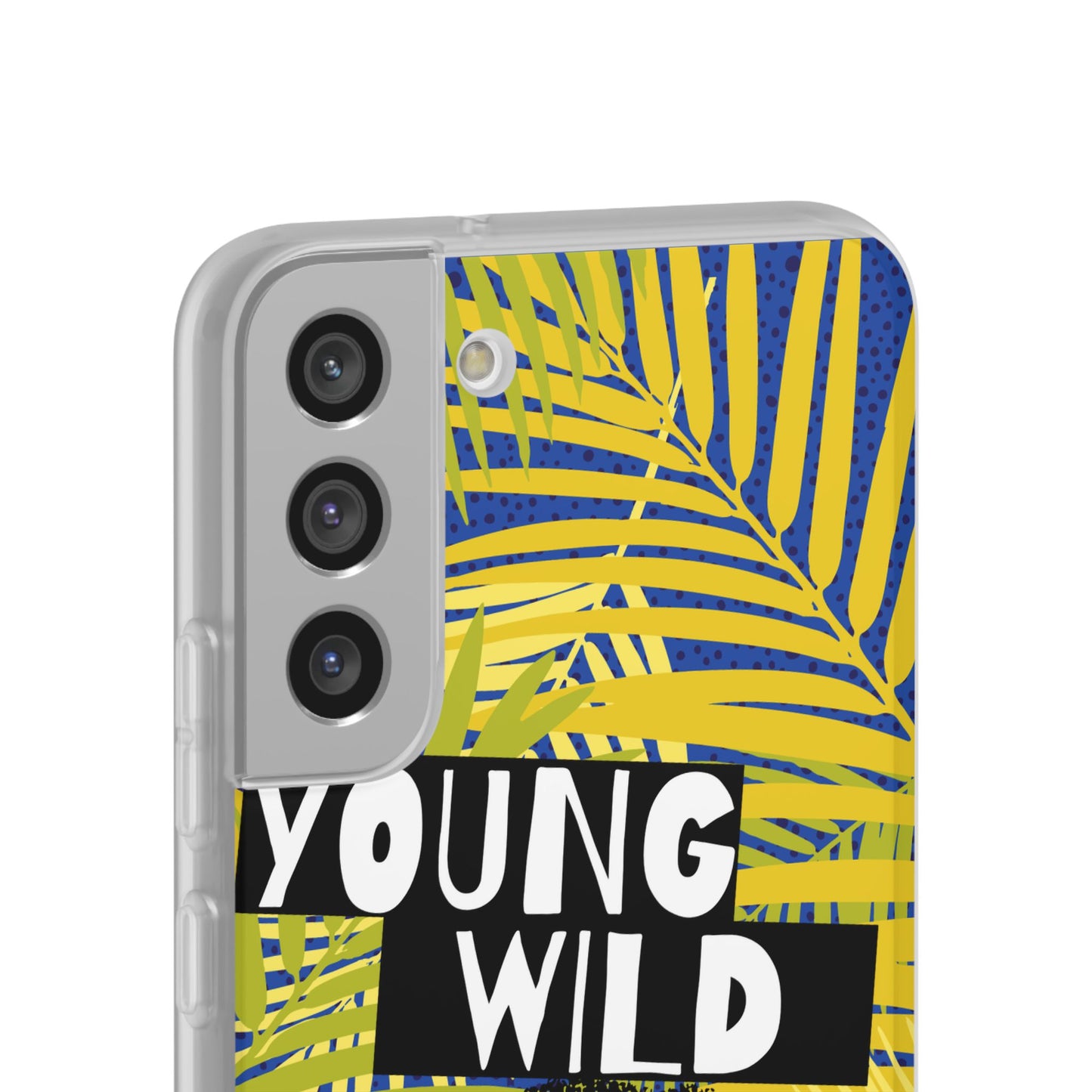 Young Wild Free SmileandLaughTees Flexi Phone Case