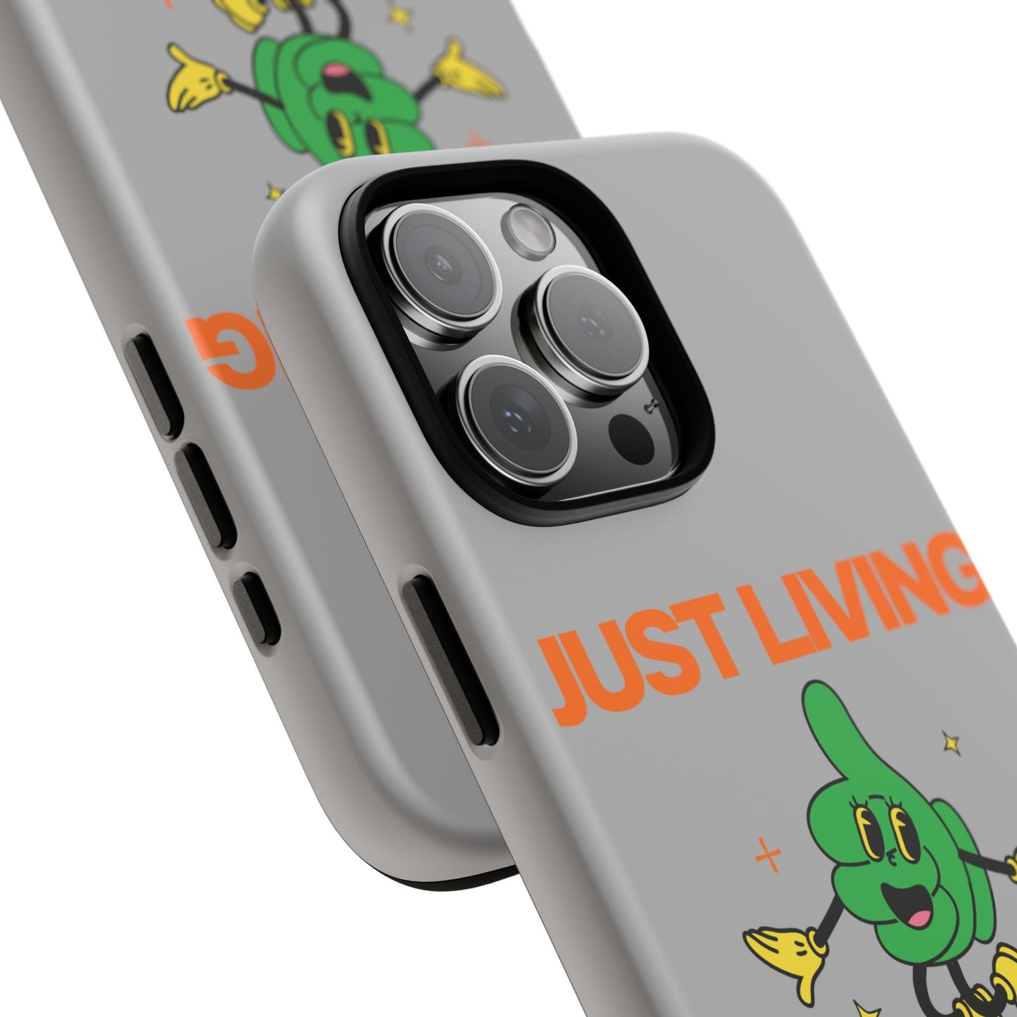 Just Living My Life SmileandLaughTees Tough Phone Case