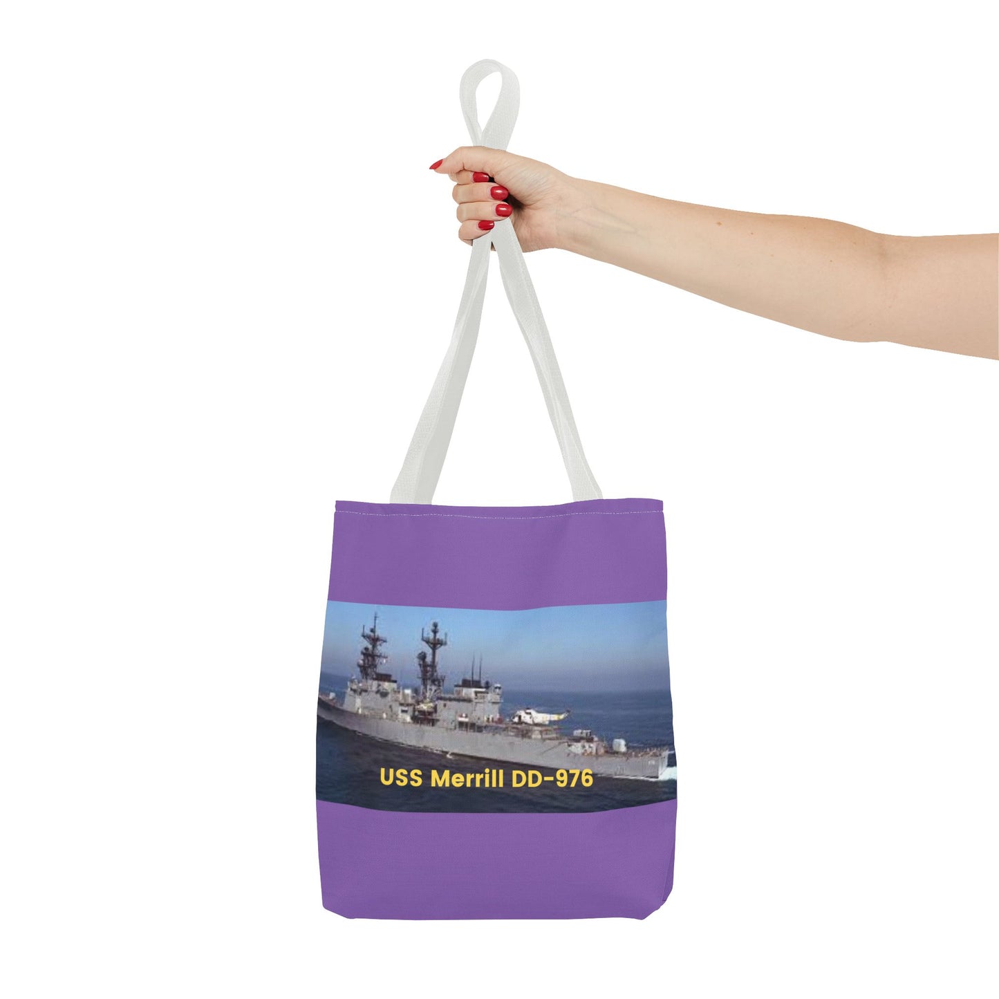 USS Merrill DD-976 Navy POD SmileandlaughteesTote Bag (AOP)