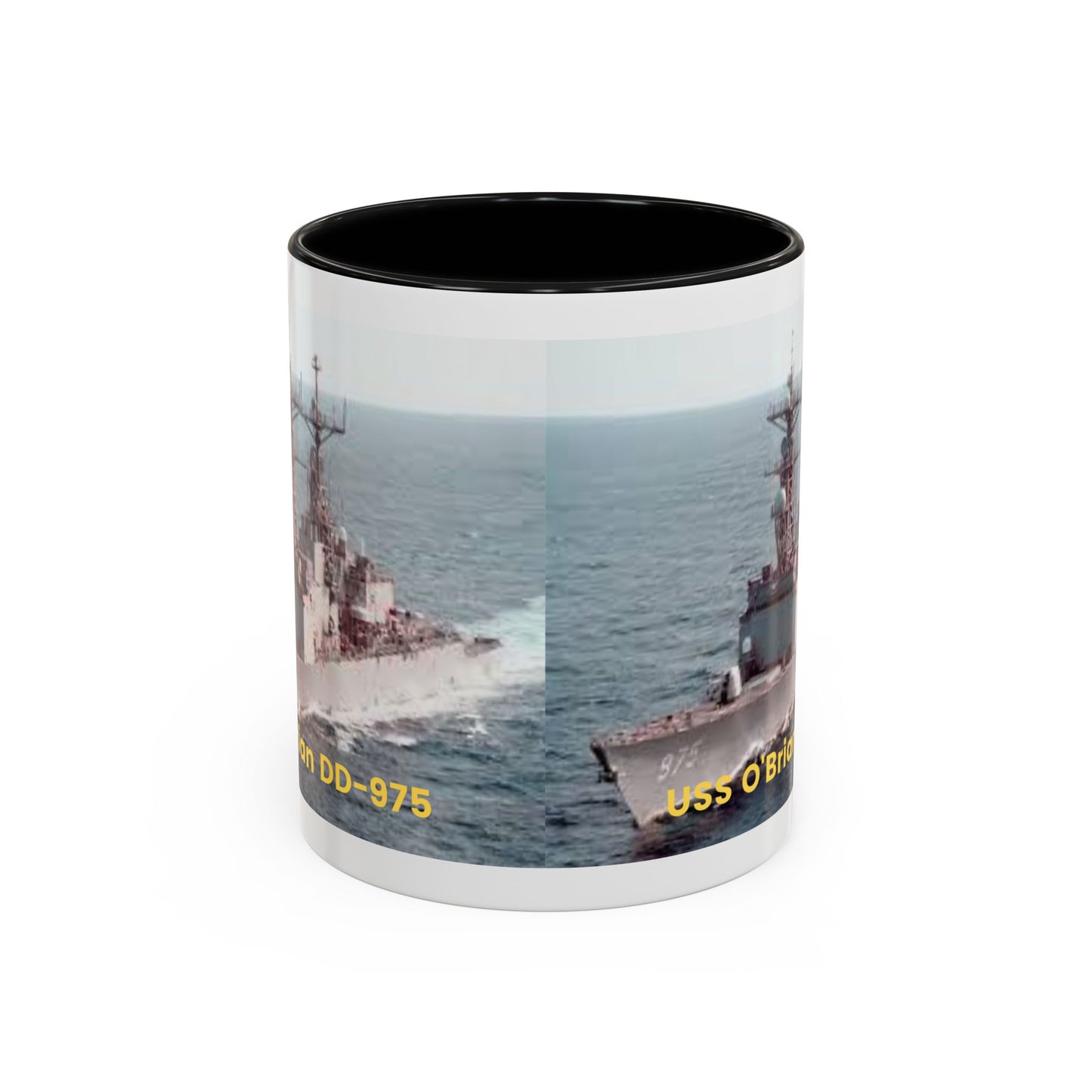 USS O'Brian DD-975 Navy POD Smileandlaughtees Accent Coffee Mug (11, 15oz)