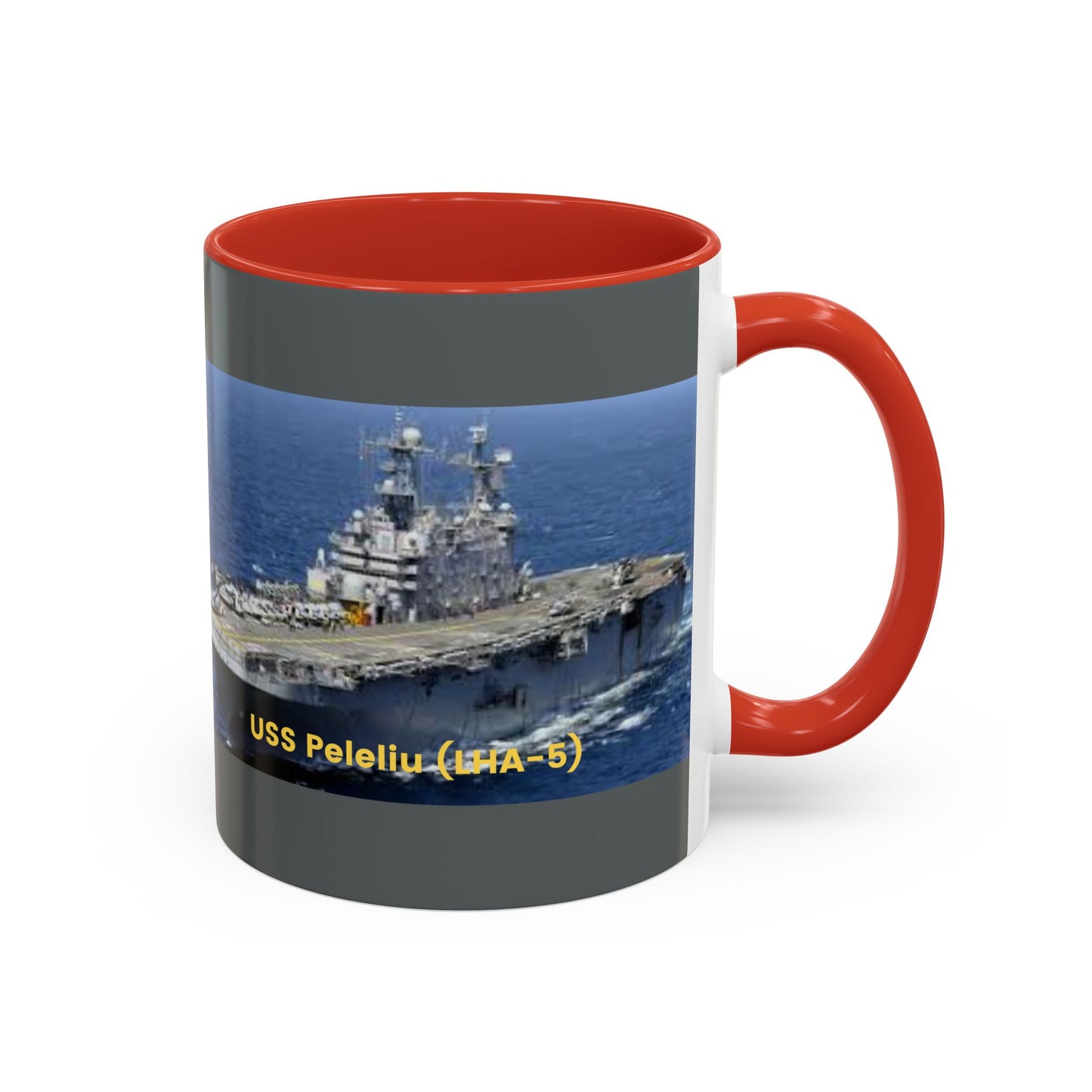 USS Proteus (AS-19) Navy POD Smileandlaughtees Accent Coffee Mug (11, 15oz)