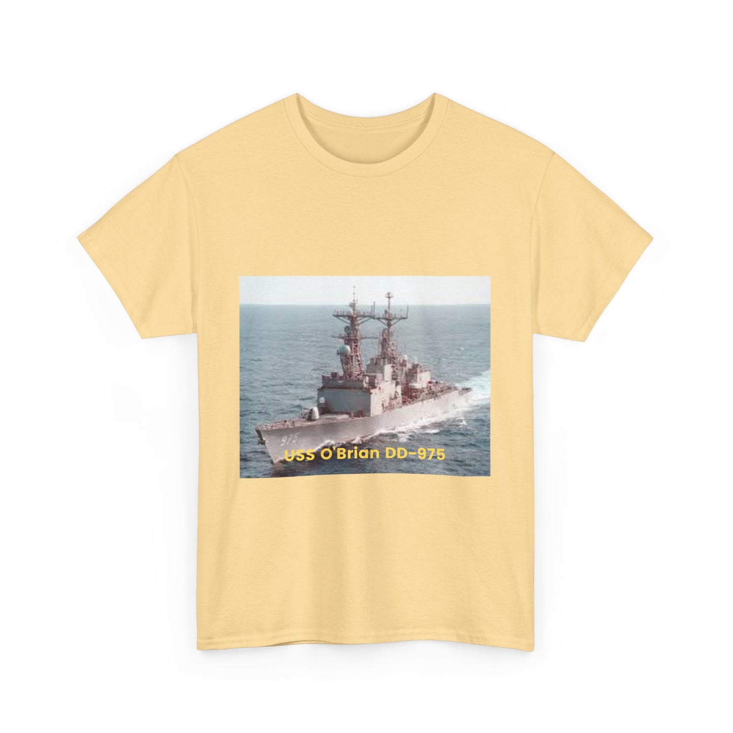 USS O'Brian DD-975 Navy POD Smileandlaughtees Unisex Heavy Cotton Tee T-Shirt