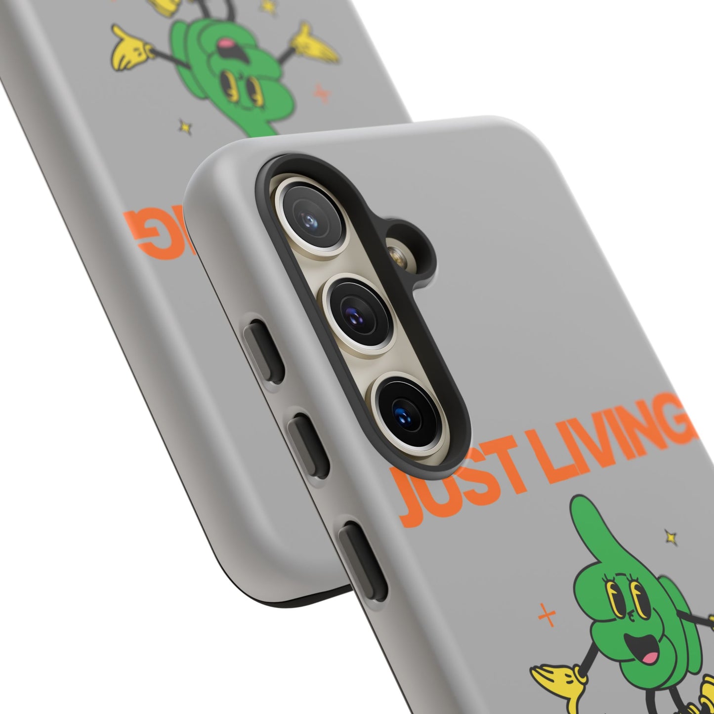 Just Living My Life SmileandLaughTees Tough Phone Case