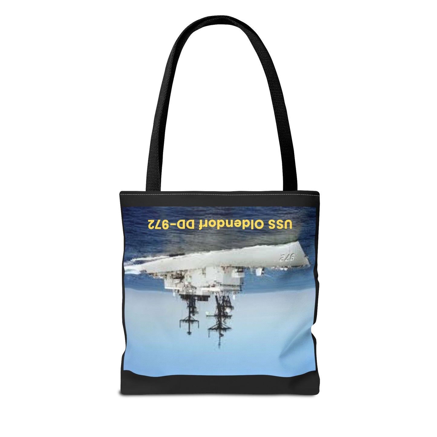 USS John Young DD-973 Navy POD Smileandlaughtees Tote Bag (AOP)