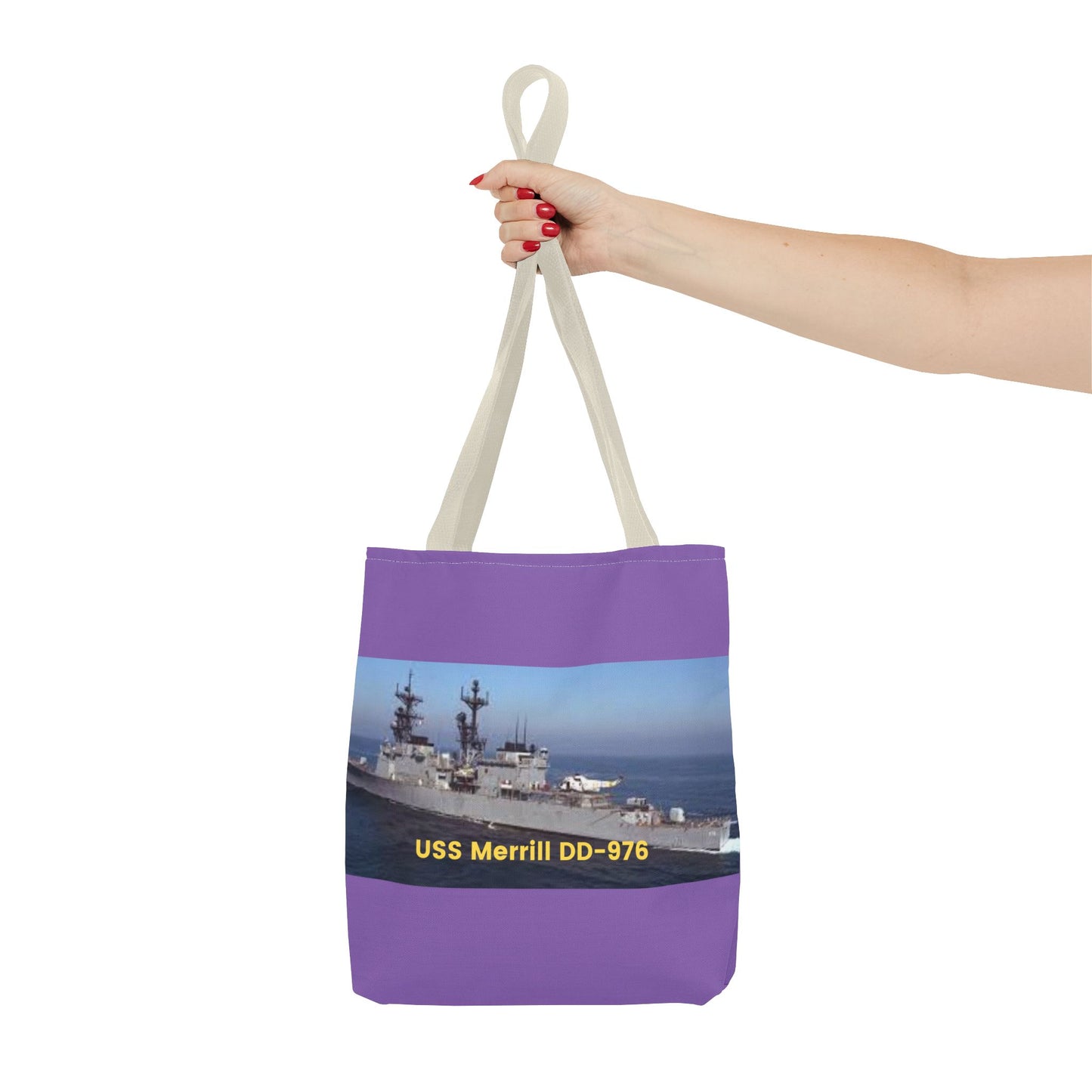 USS Merrill DD-976 Navy POD SmileandlaughteesTote Bag (AOP)