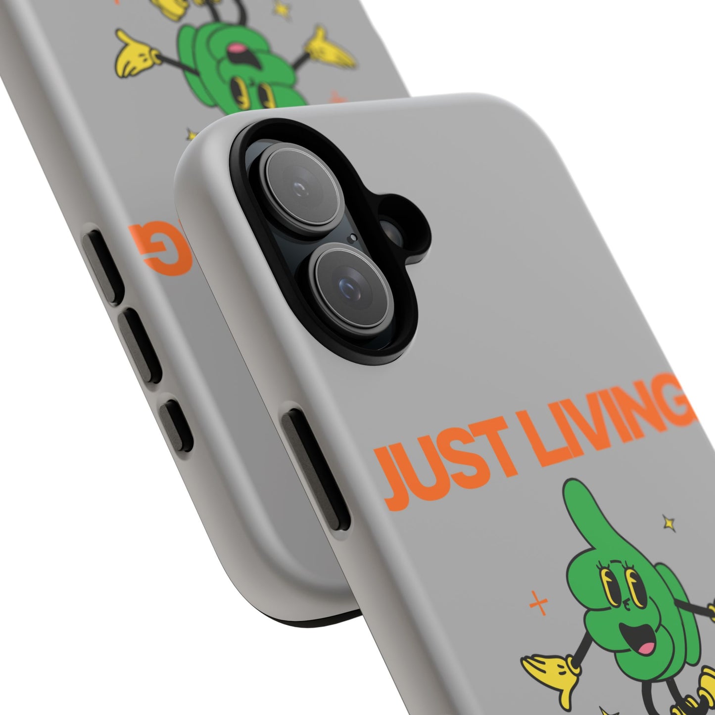 Just Living My Life SmileandLaughTees Tough Phone Case