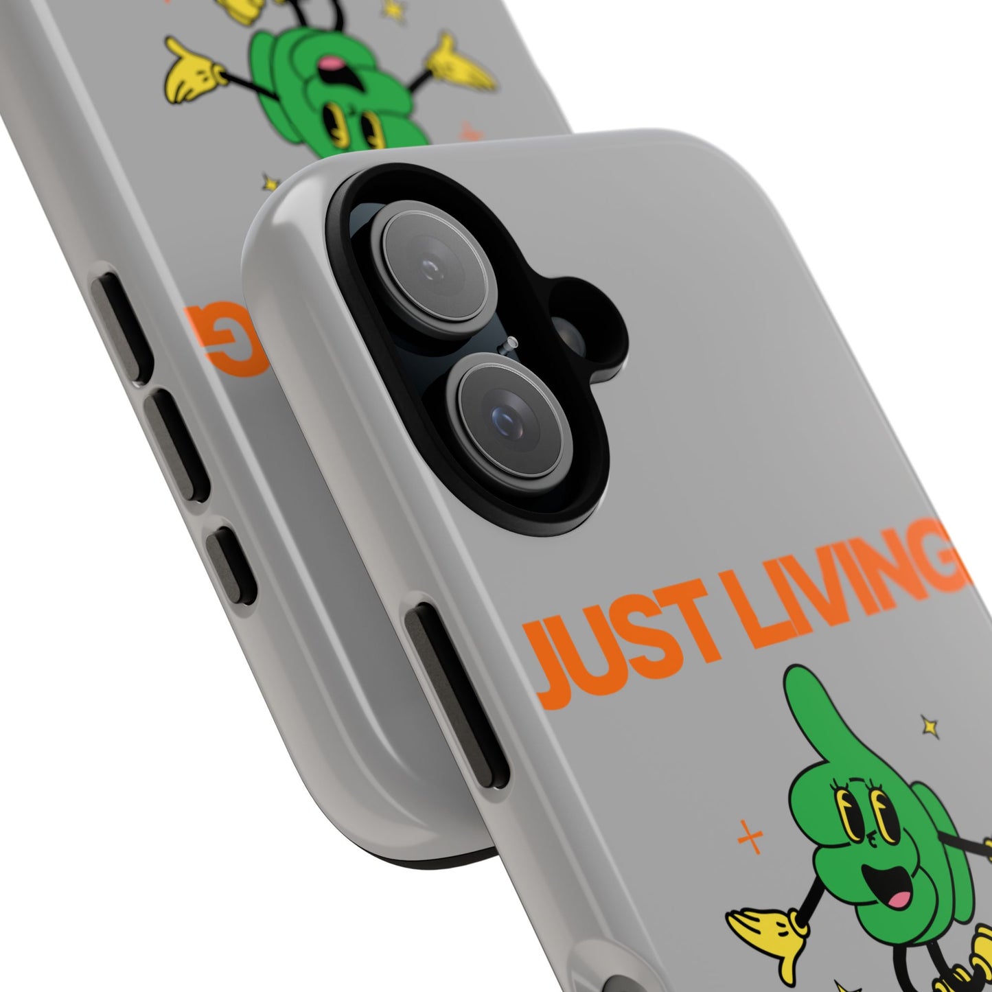 Just Living My Life SmileandLaughTees Tough Phone Case