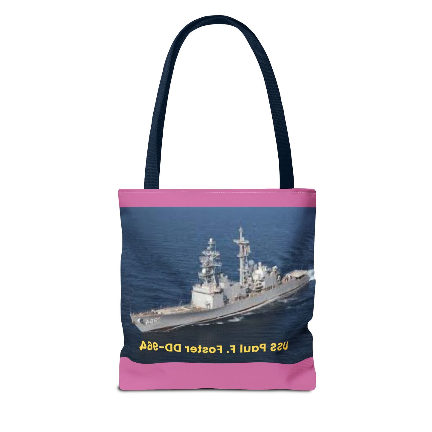 USS Paul F. Foster DD-964 Navy POD Smileandlaughtees Tote Bag (AOP)