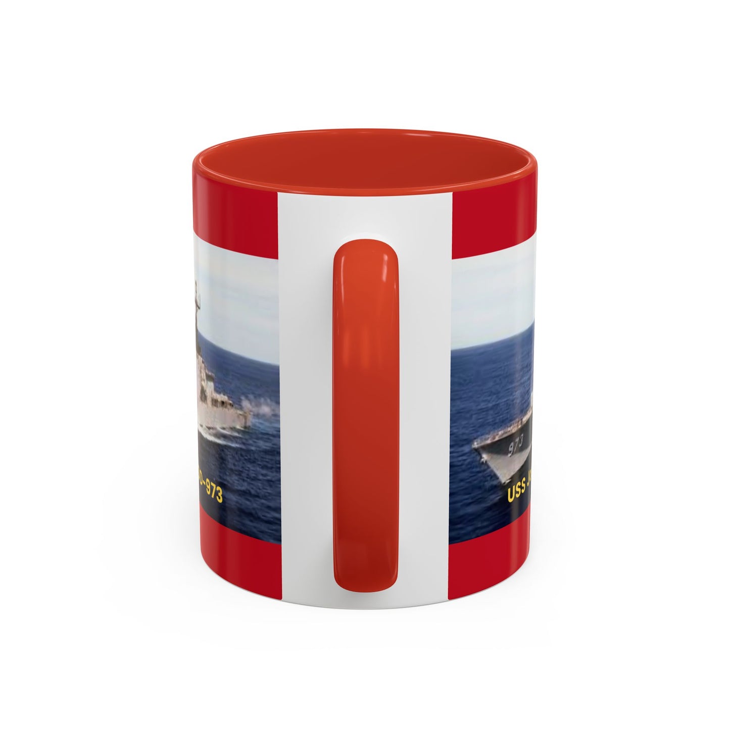 USS John Young DD-973 Navy POD Smileandlaughtees Accent Coffee Mug (11, 15oz)