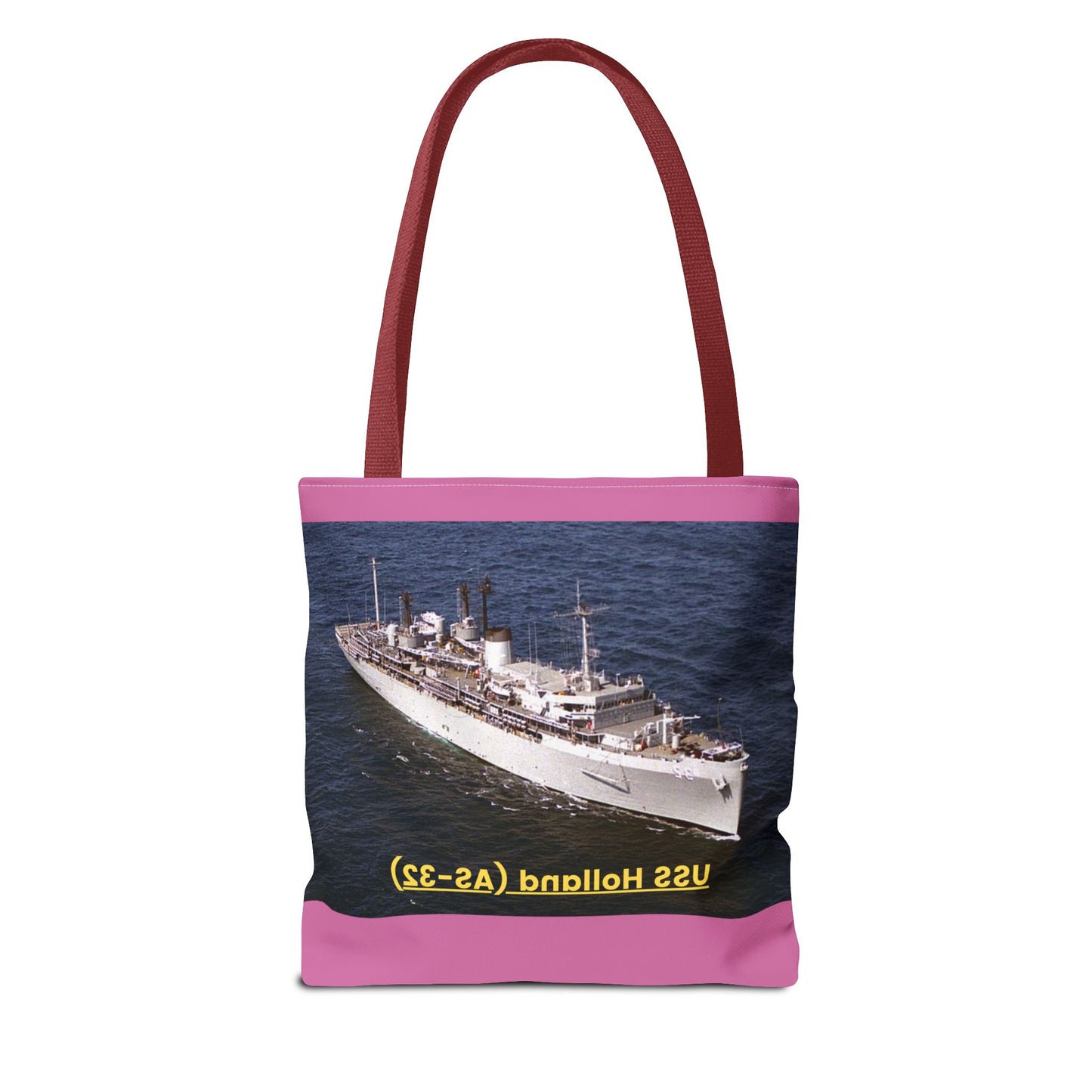 USS Holland (AS-32) Navy POD Smileandlaughtees Tote Bag (AOP)