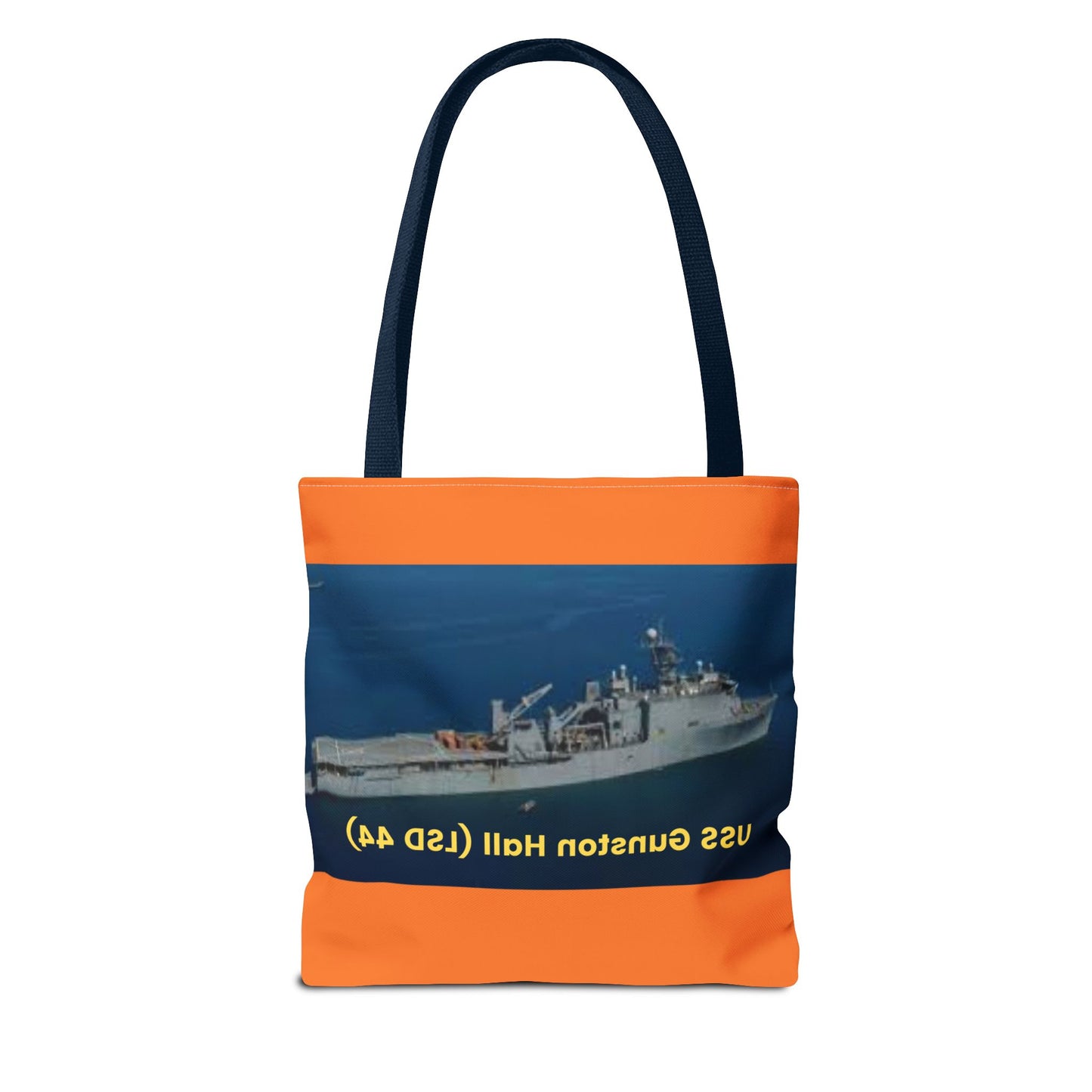 USS Gunston Hall (LSD 44) Navy POD Smileandlaughtees Tote Bag (AOP)