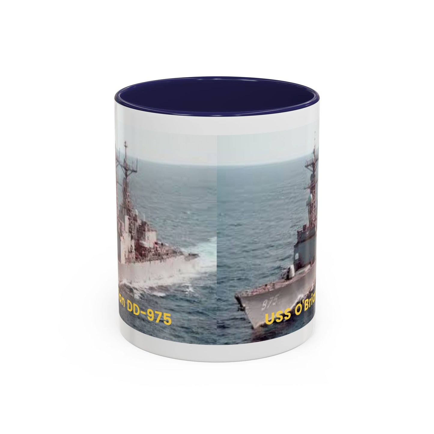 USS O'Brian DD-975 Navy POD Smileandlaughtees Accent Coffee Mug (11, 15oz)