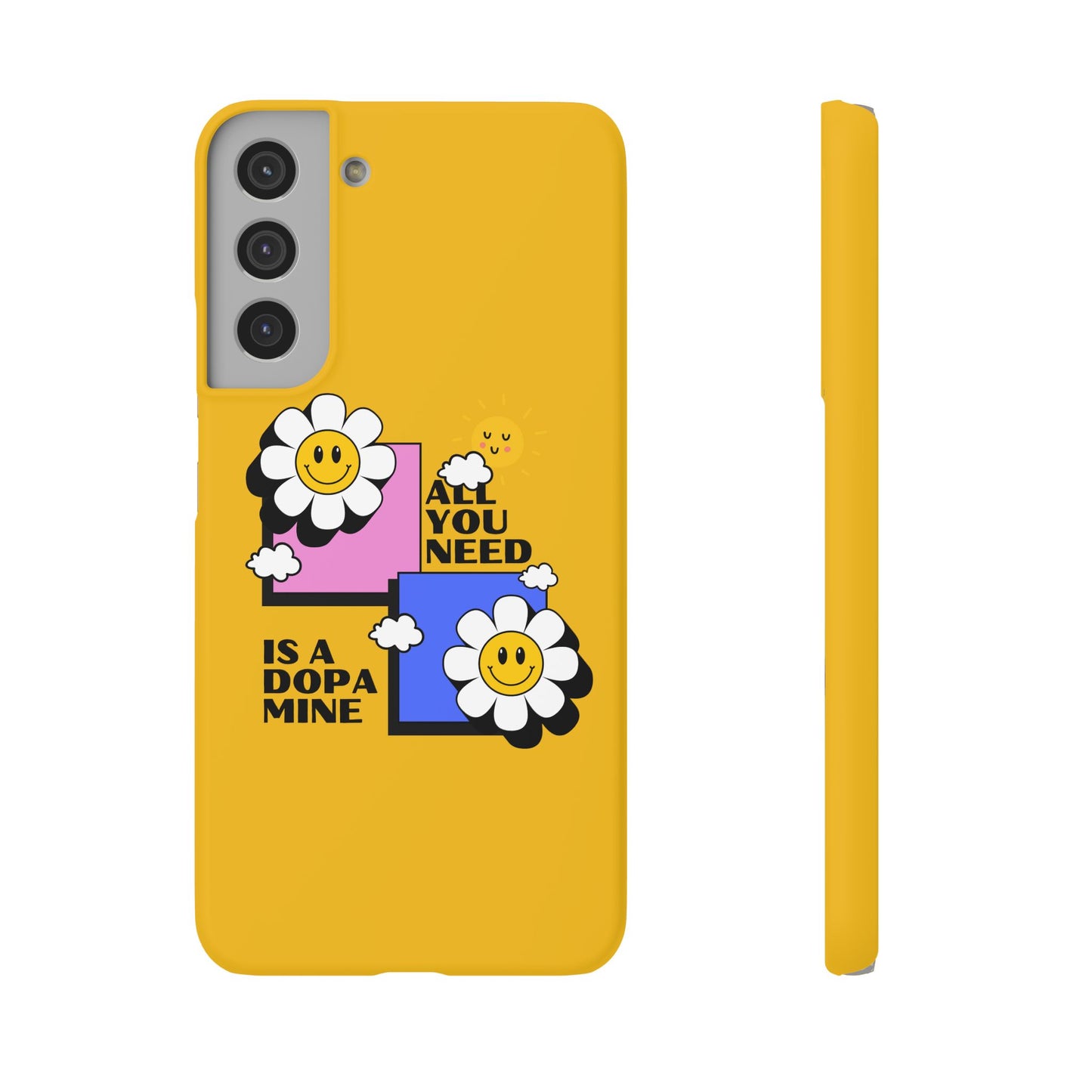 All You Need Is A Dopamine SmileandLaughTees Slim Phone Case