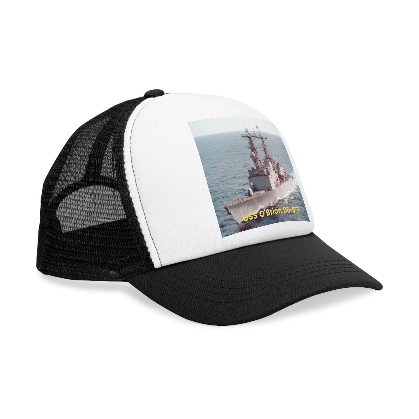 USS O'Brian DD-975 Navy POD Smileandlaughtees Mesh Cap