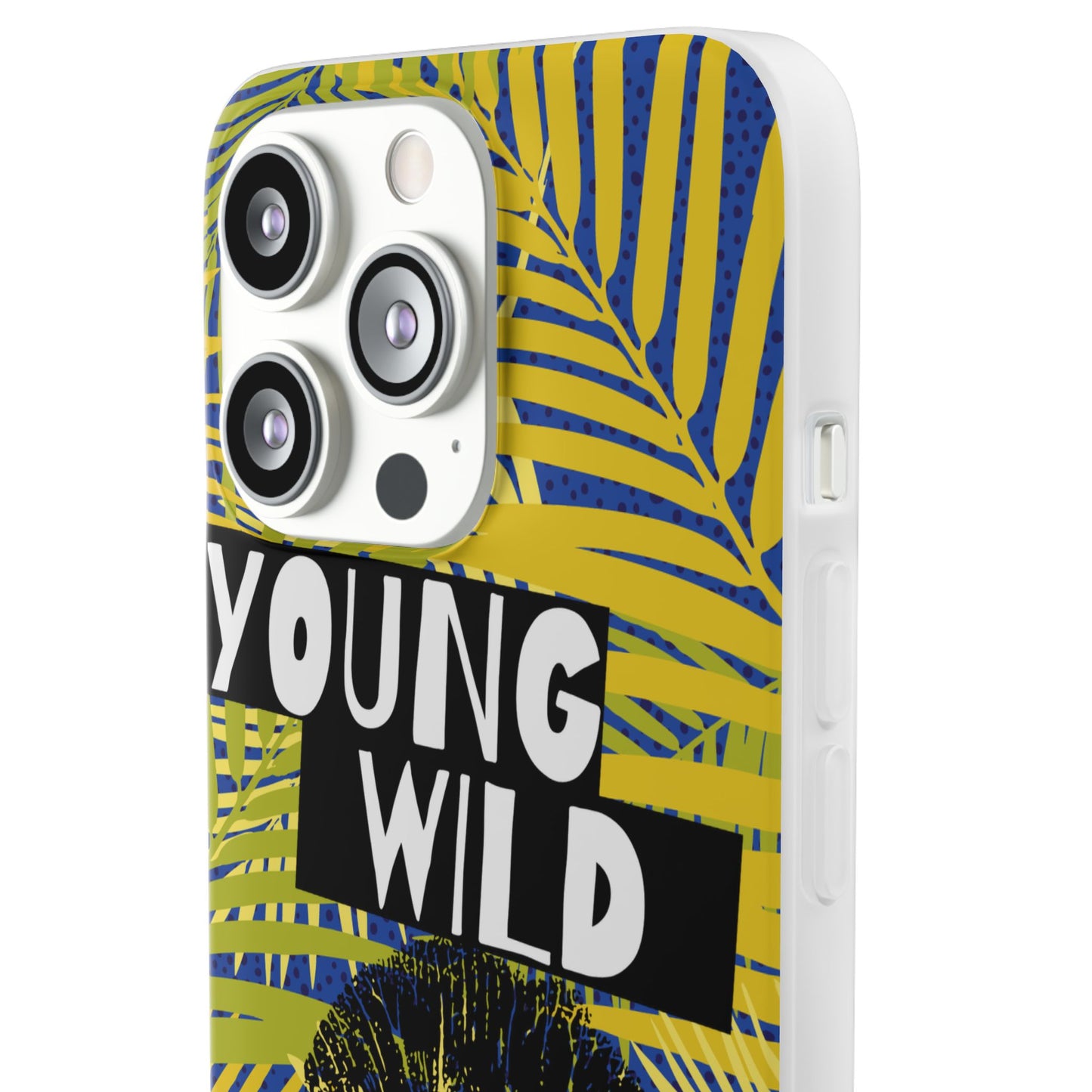 Young Wild Free SmileandLaughTees Flexi Phone Case