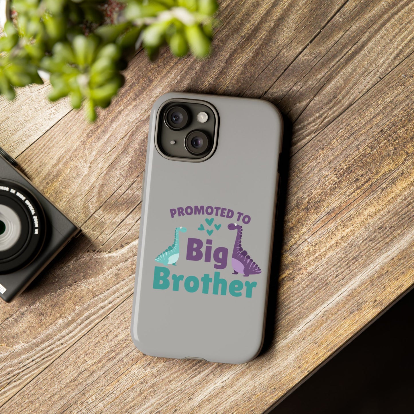 Promoted To Big Brother SmileandLaughTees Tough Phone Case