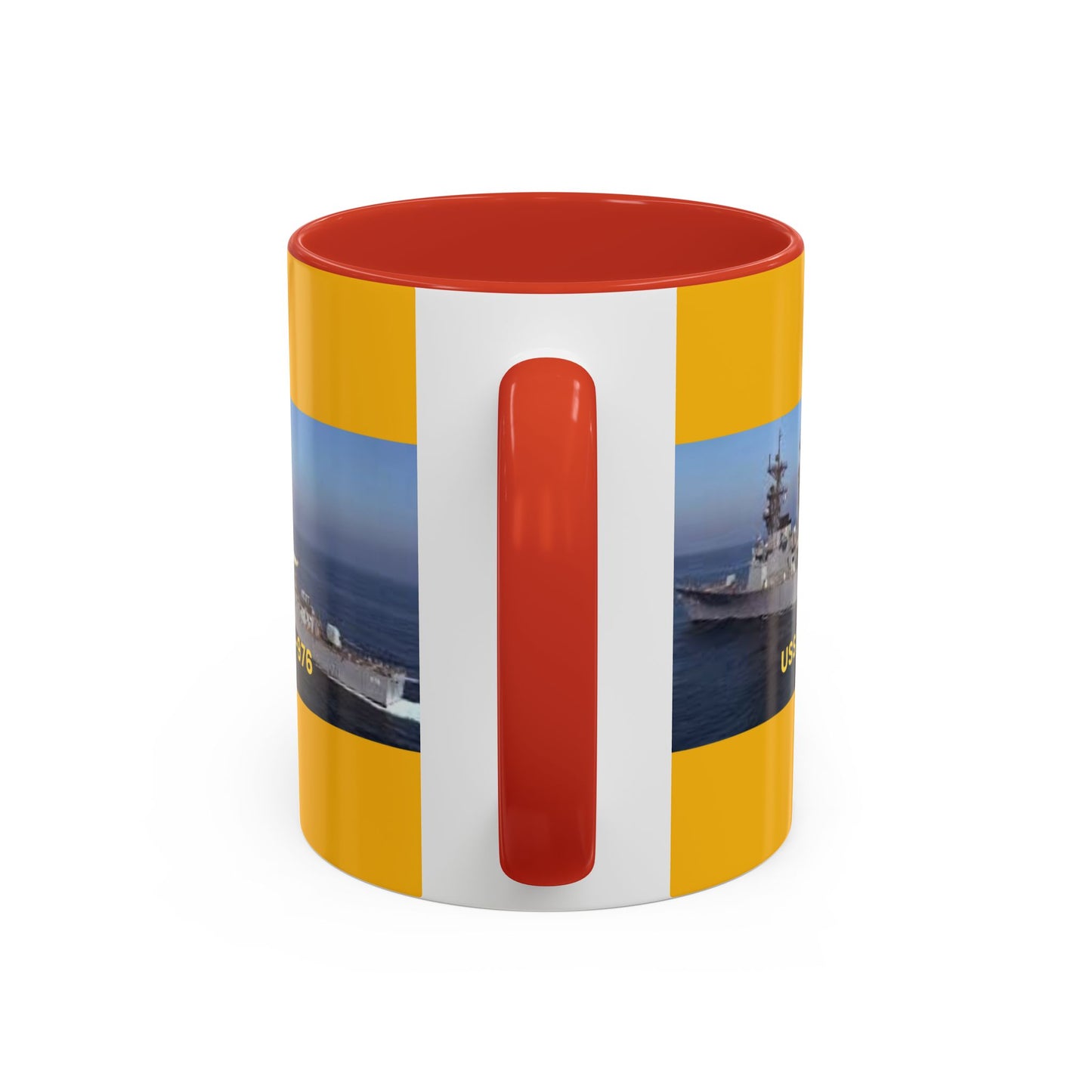 USS Merrill DD-976 Navy POD Smileandlaughtees Accent Coffee Mug (11, 15oz)