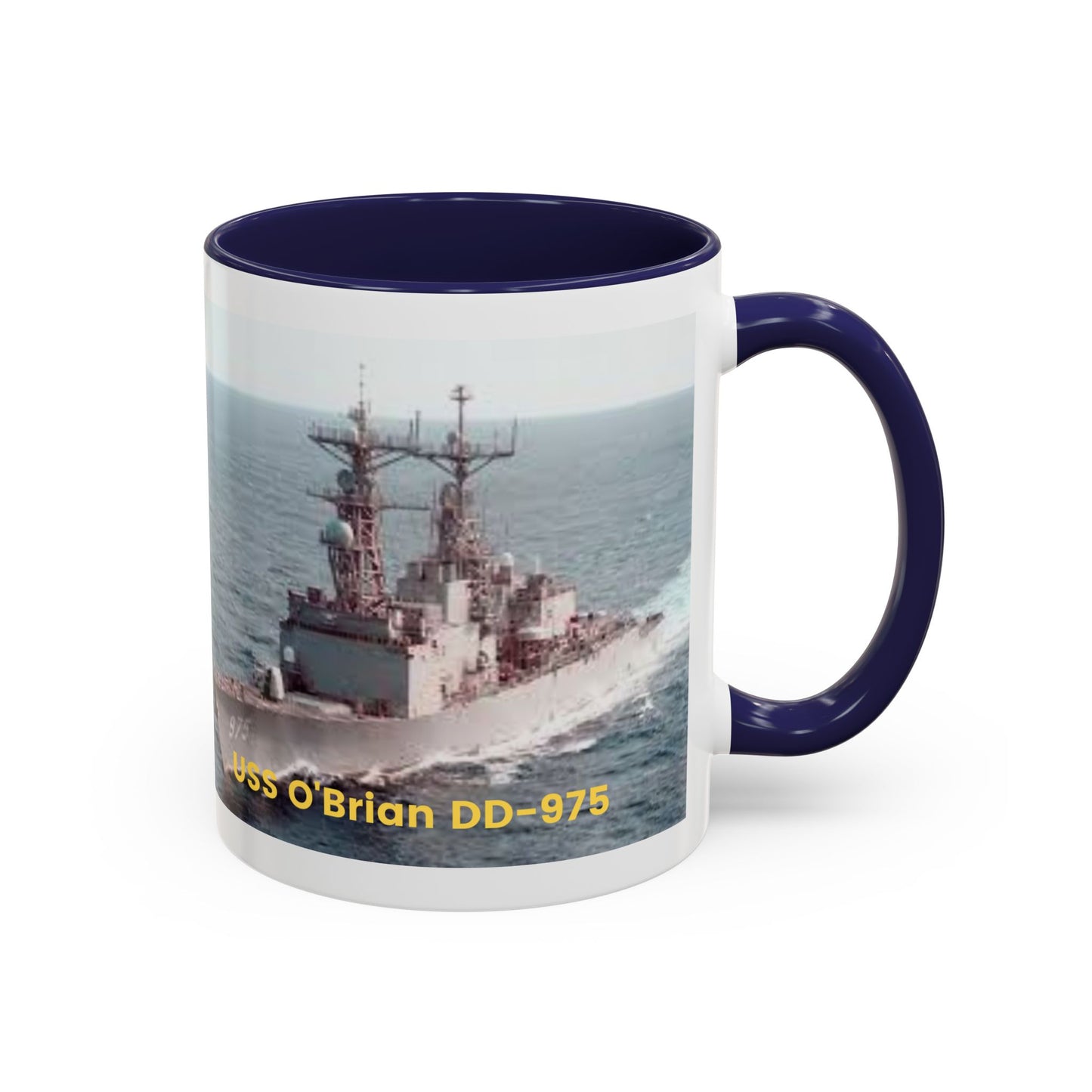 USS O'Brian DD-975 Navy POD Smileandlaughtees Accent Coffee Mug (11, 15oz)