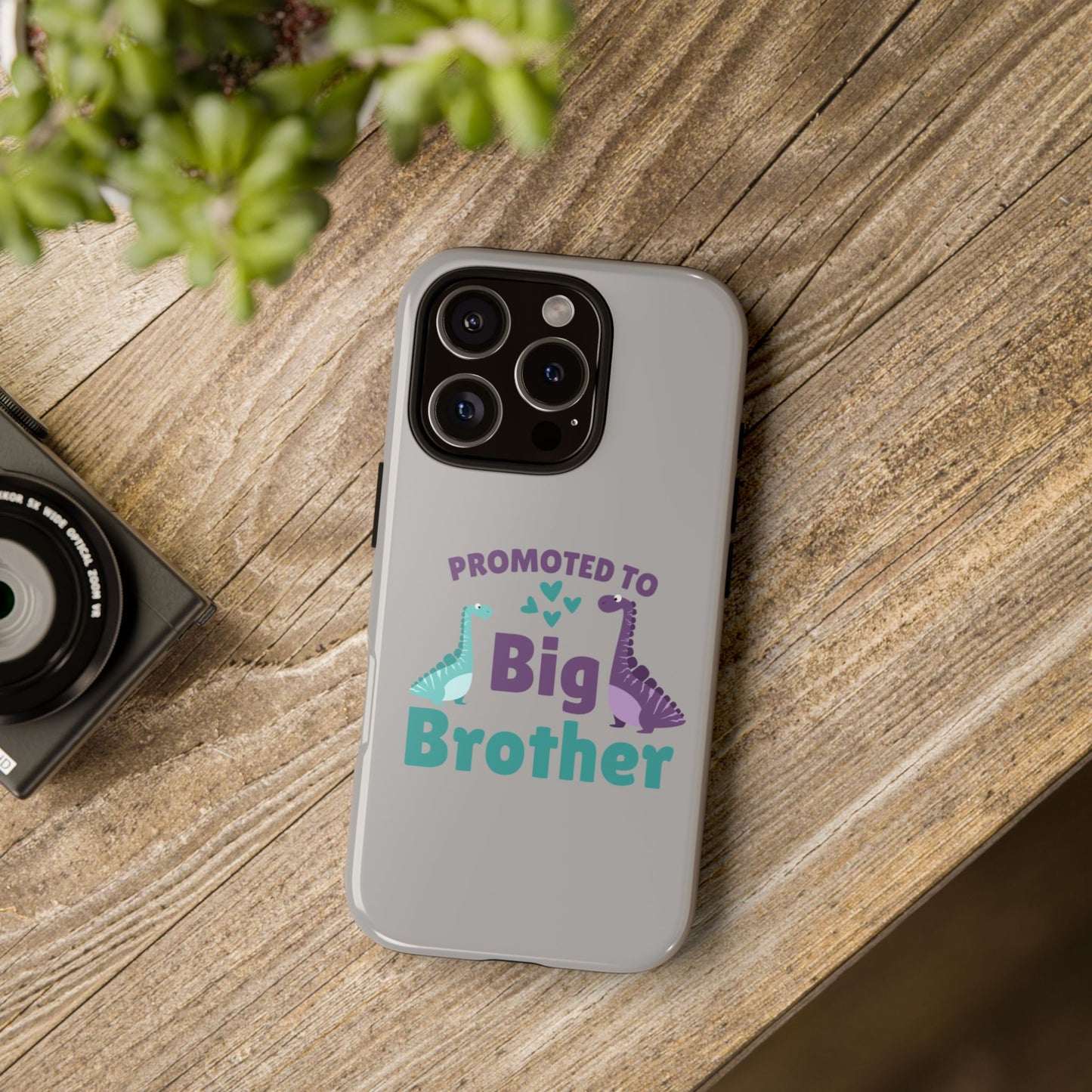 Promoted To Big Brother SmileandLaughTees Tough Phone Case