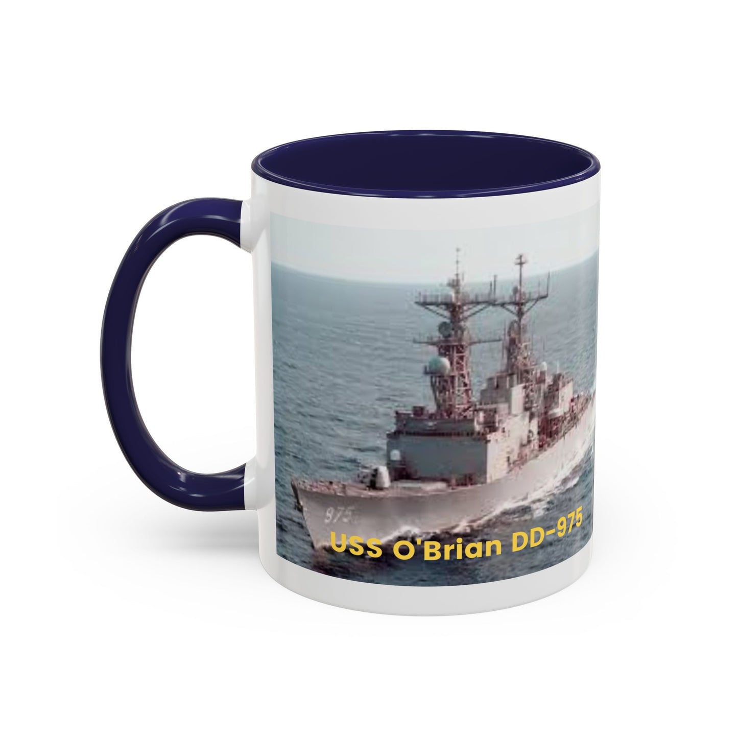 USS O'Brian DD-975 Navy POD Smileandlaughtees Accent Coffee Mug (11, 15oz)