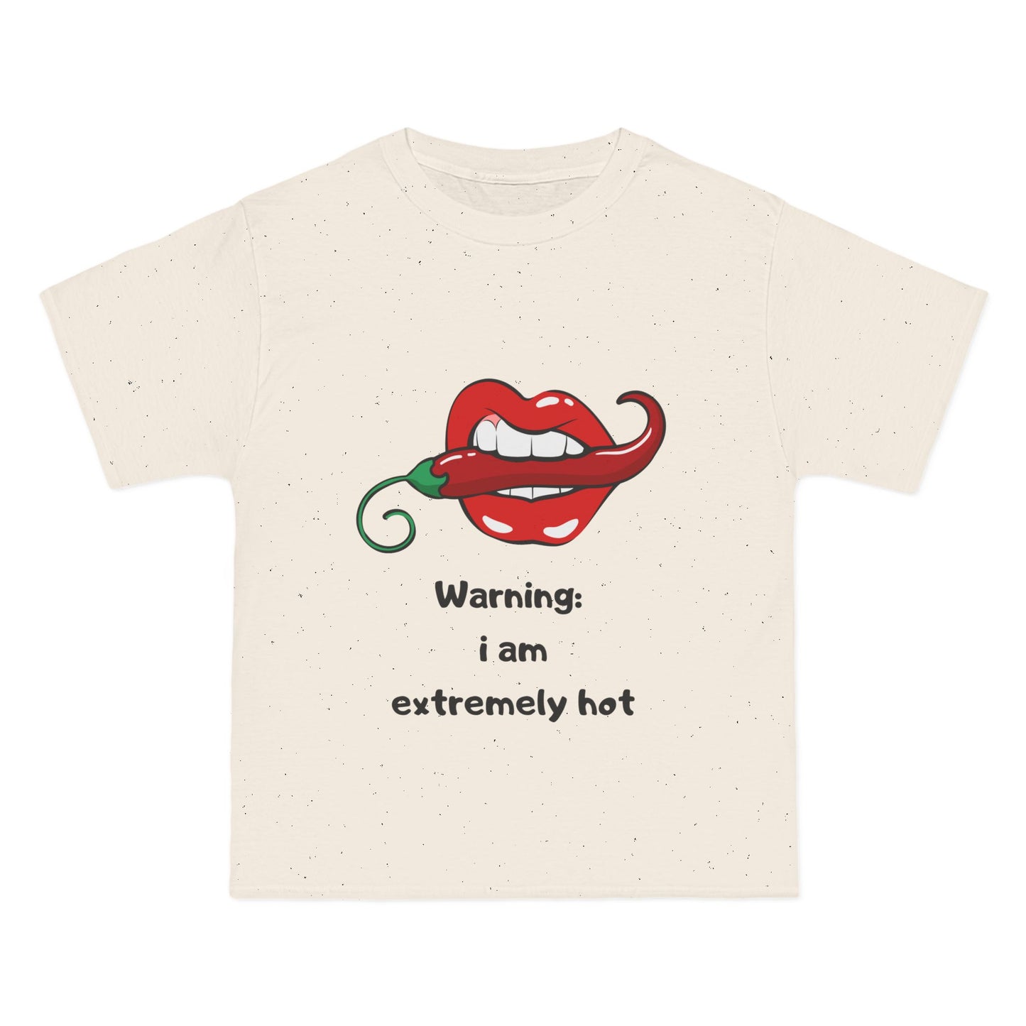 Warning I am Extremely Hot SmileandLaughTees Beefy-T®  Short-Sleeve T-Shirt