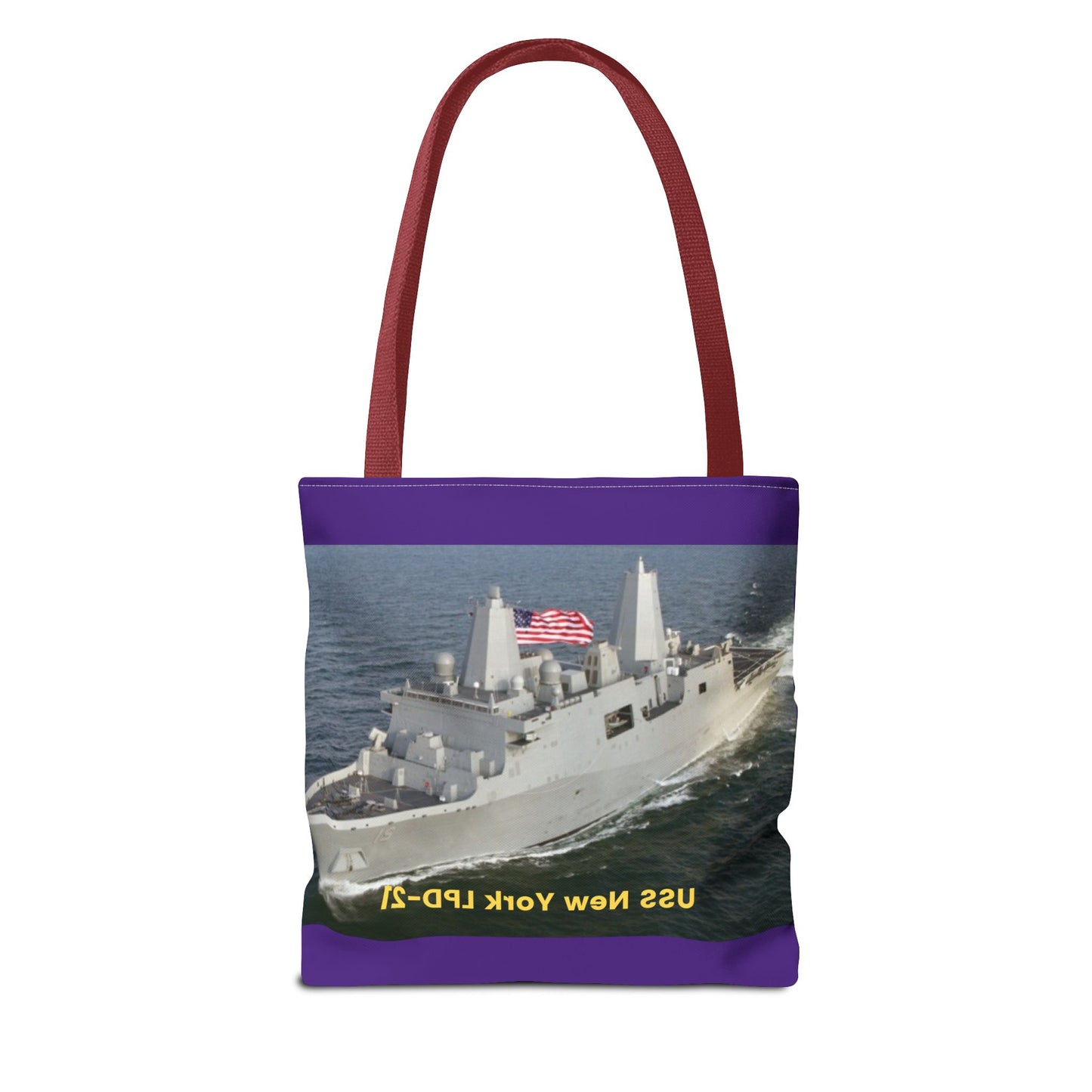 USS Spruance DD-963 Navy POD Smileandlaughtees Tote Bag (AOP)